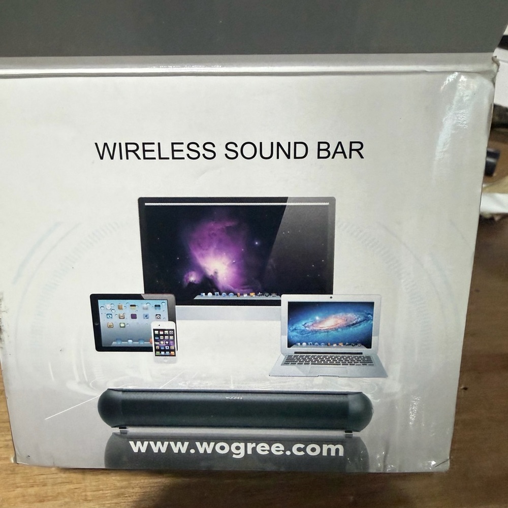 WOGREE Black Soundbar - Picture 2 of 6